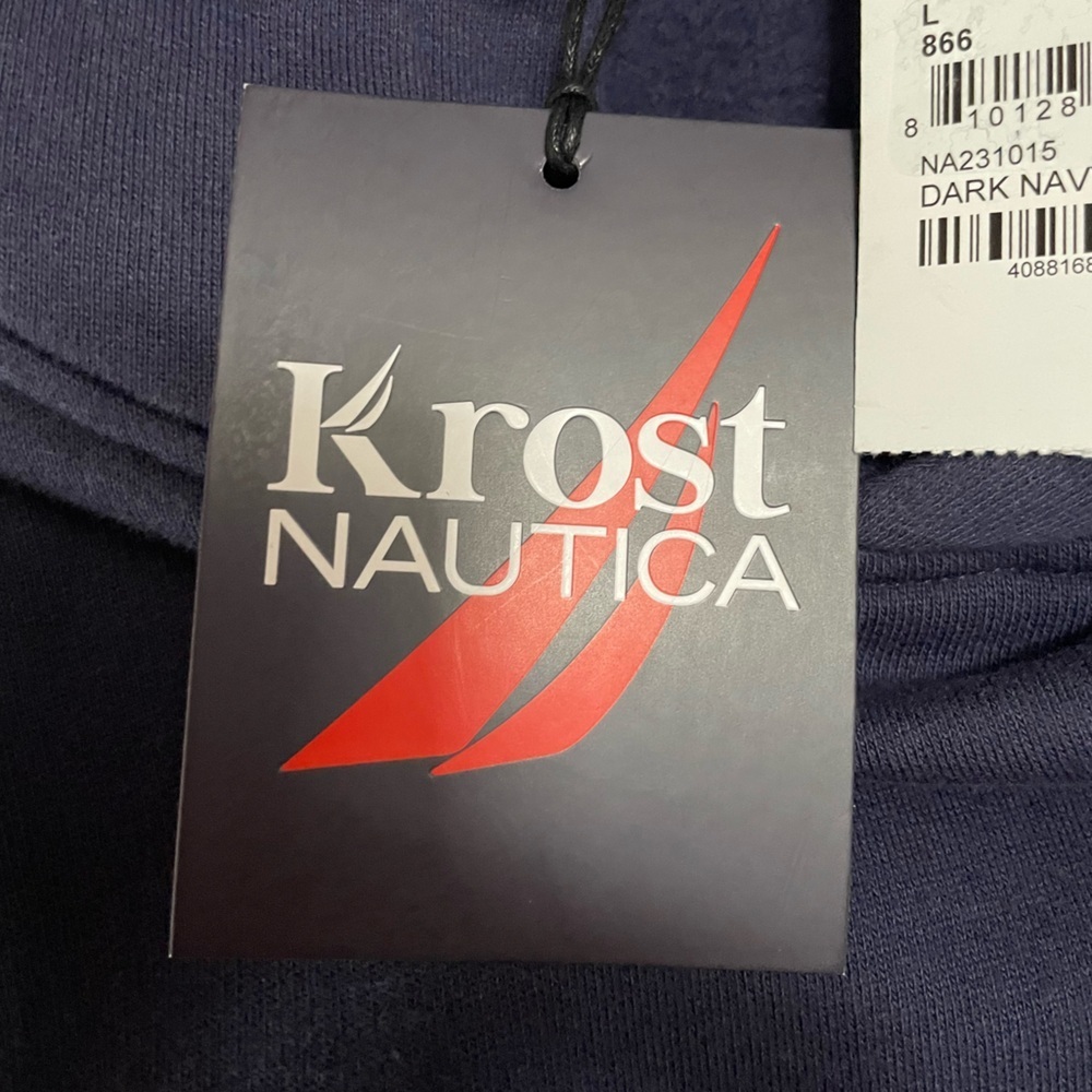 Krost Nautica Fair Winds Vented Large Navy Urban Outfitters Hoodie Nordstrom NWT - Picture 11 of 14